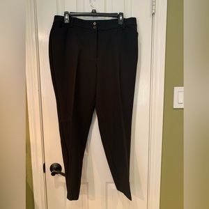 Talbots Trousers 14P Black NEW w/tag